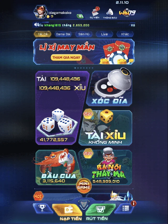 Cổng game Win79 uy tín